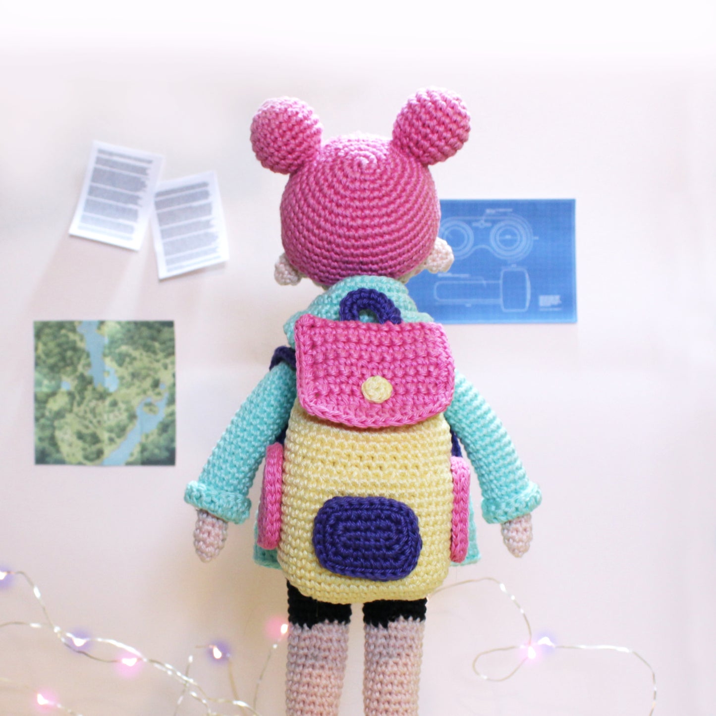 Kit crochet Stitch poupée amigurumi