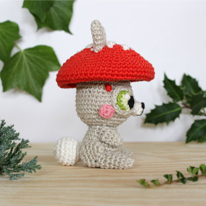 Kit crochet Champi-Lapin amigurumi