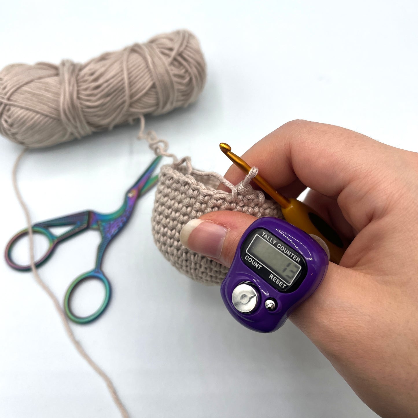 Compte rangs numérique pour tricot et crochet
