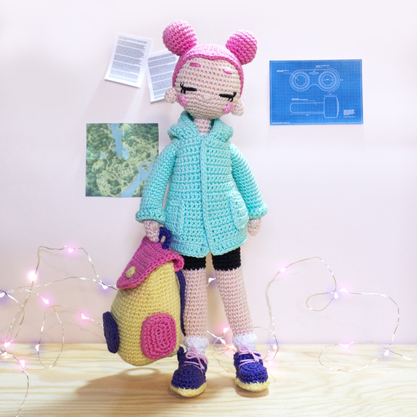 Stitch patron crochet poupée